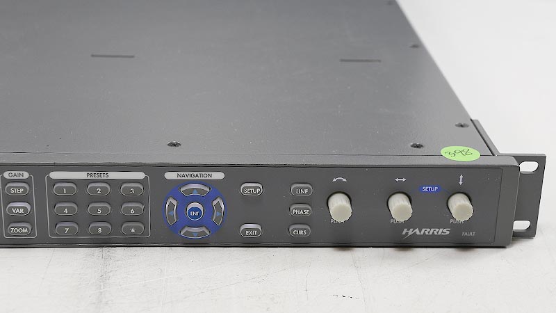 Harris Videotek VTM-4100 PKG Waveform Vector Monitor Opt 10 SD HD A3-OPT-5 ACV-2 